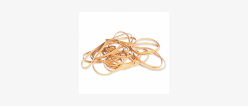 Rubber Bands Natural 25lbs/case - Aviditi Ban415 Rubber Bands, 1/8" X 3", transparent png download