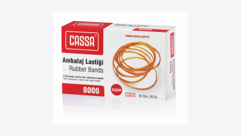 Cassa Rubber Bands / 50g - Kauçuk Ambalaj Lastiği Midi, transparent png download