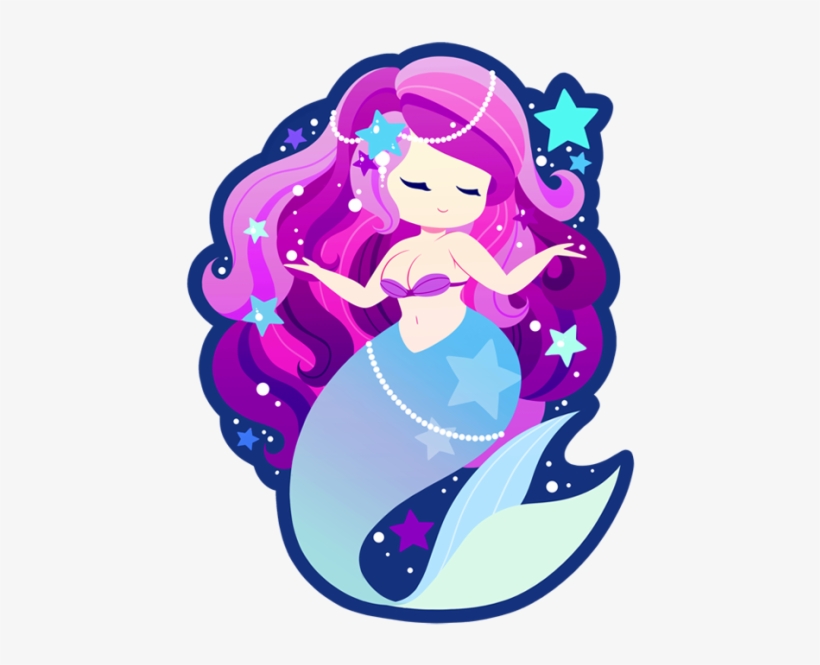 2 - Mermaid Chibi, transparent png download
