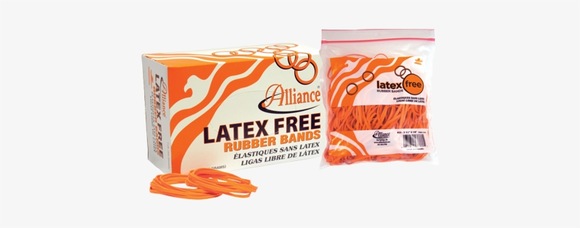 Latex Free Rubber Bands For Magic Tricks - Non Latex Orange Rubber Bands, Size 64, 3-1/2 X 1/4,, transparent png download