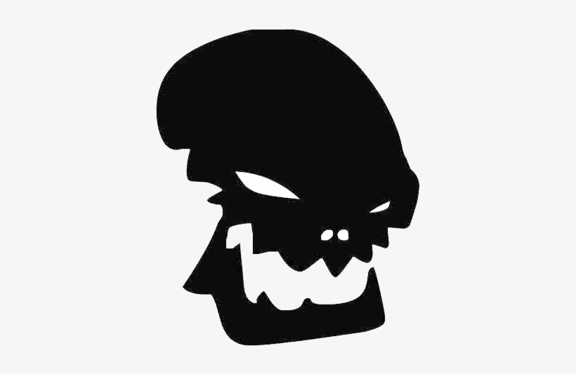 Savage Skull Logo By Tasteless-designs On Clipart Library - Logo, transparent png download
