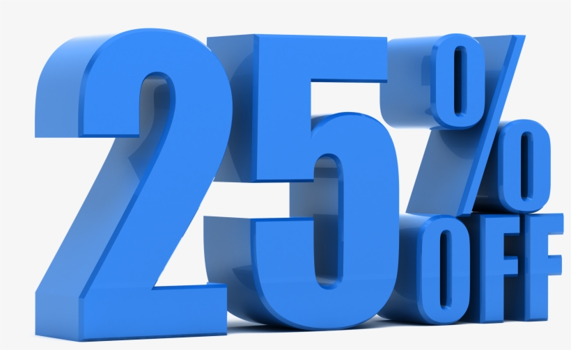 25 Off Free Picture Png - 25% Off, transparent png download