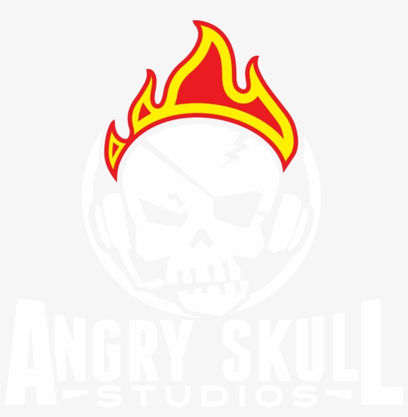 Angry Skull Studios - Angry Skull Logo, transparent png download