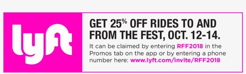 Rff2018 Website - Lyft, transparent png download