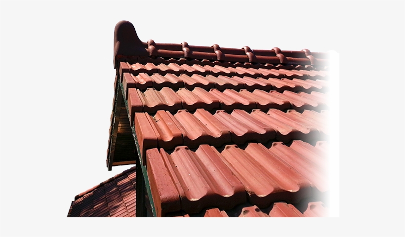 Clay Tile Roofing - Roof, transparent png download