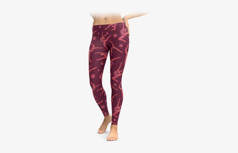 Gymnast Leggings - Horse Riding - Barn Hair Don't Care, transparent png download