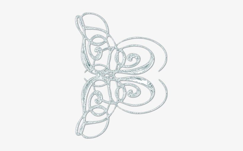 Silver Embellishment 1b - Sketch, transparent png download