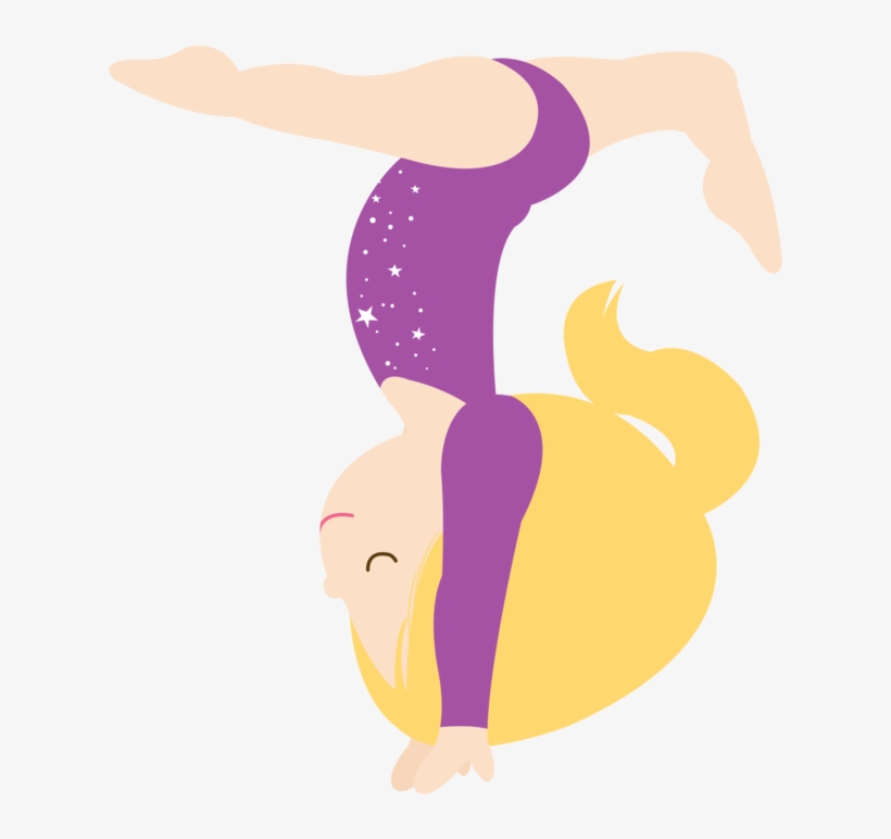 Sports & Ginástica Gymnastics Cakes, Gymnastics Birthday, - Gymnastic Clipart, transparent png download