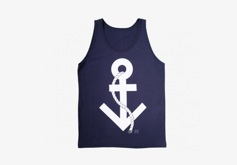Trans Symbol Anchor Tank Top - Anchor Tank Top, transparent png download