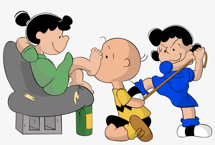 Request Violet And Lucy Vs Charlie Brown By Waffengrunt-d7zbpua - Lucy Van Pelt, transparent png download