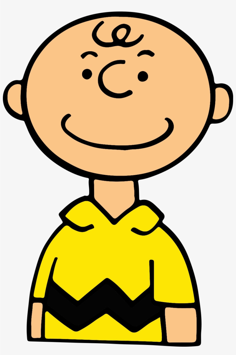 Directed Drawing - Line Drawing Of Charlie Brown, transparent png download