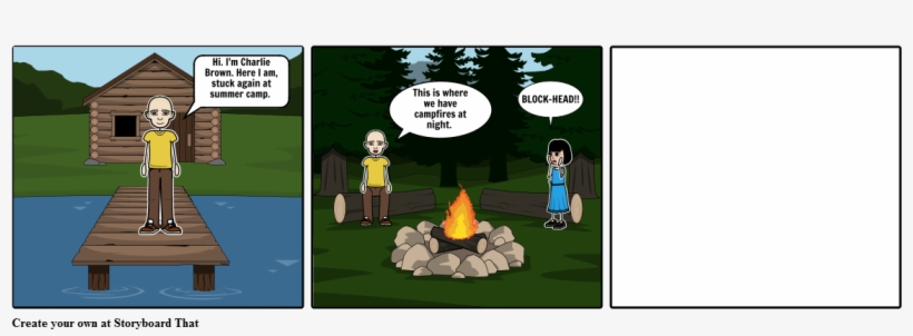 Charlie Brown - Story Board Super 8, transparent png download
