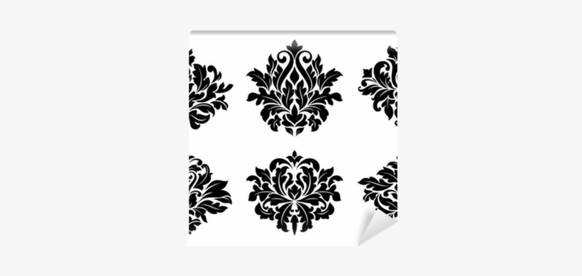 Decorative Floral Elements And Embellishments Wall - Floral Design, transparent png download