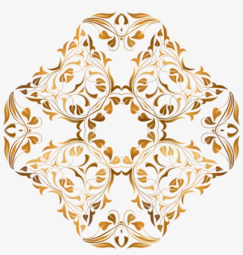 This Free Icons Png Design Of Floral Flourish Design, transparent png download