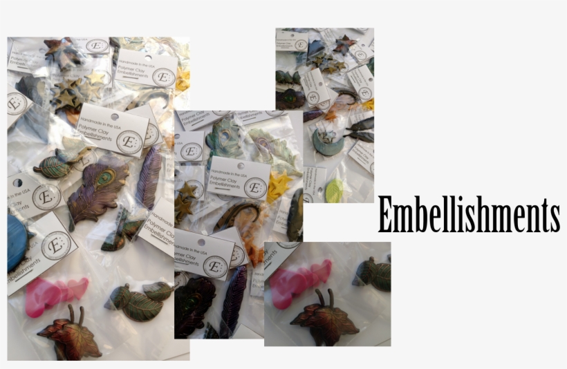 I Made A Small Batch Of My Polymer Clay Embellishments - Origami Paper, transparent png download