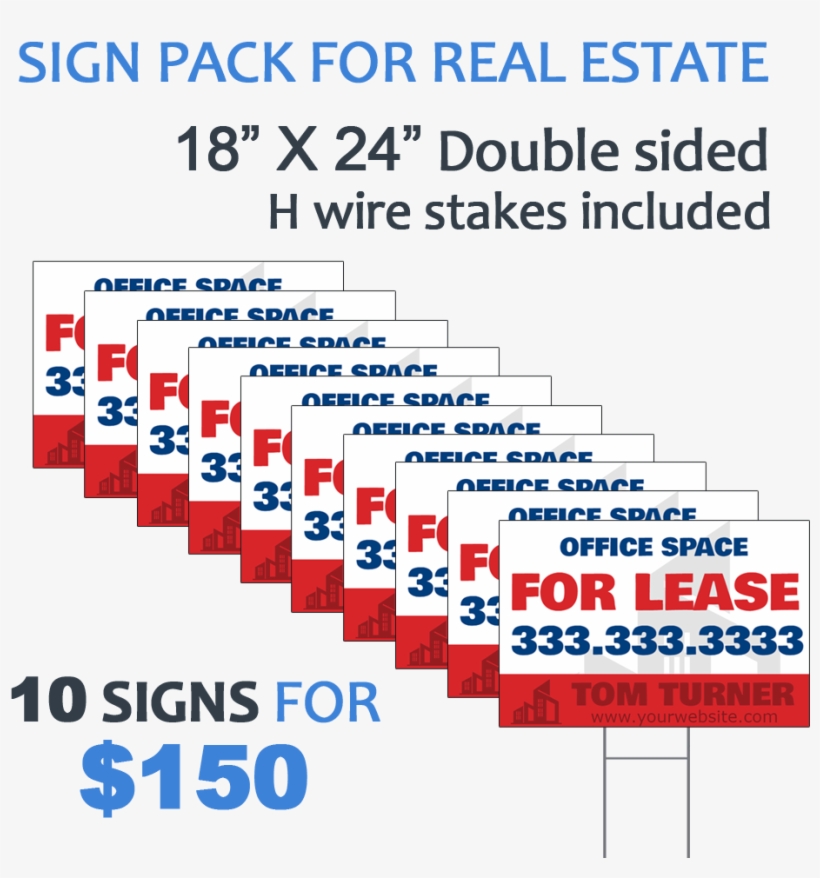 Board Signs - Blank Yard Sign, transparent png download