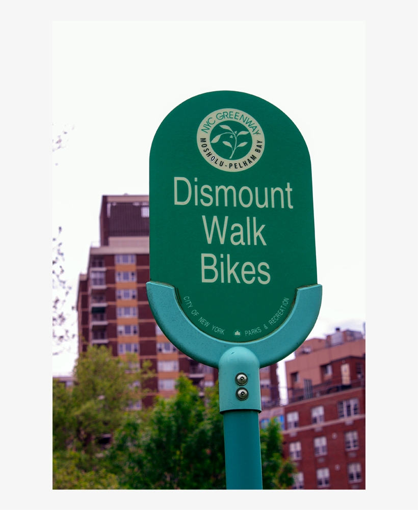 Nyc Greenway Sign Mosholu Pkwy, transparent png download