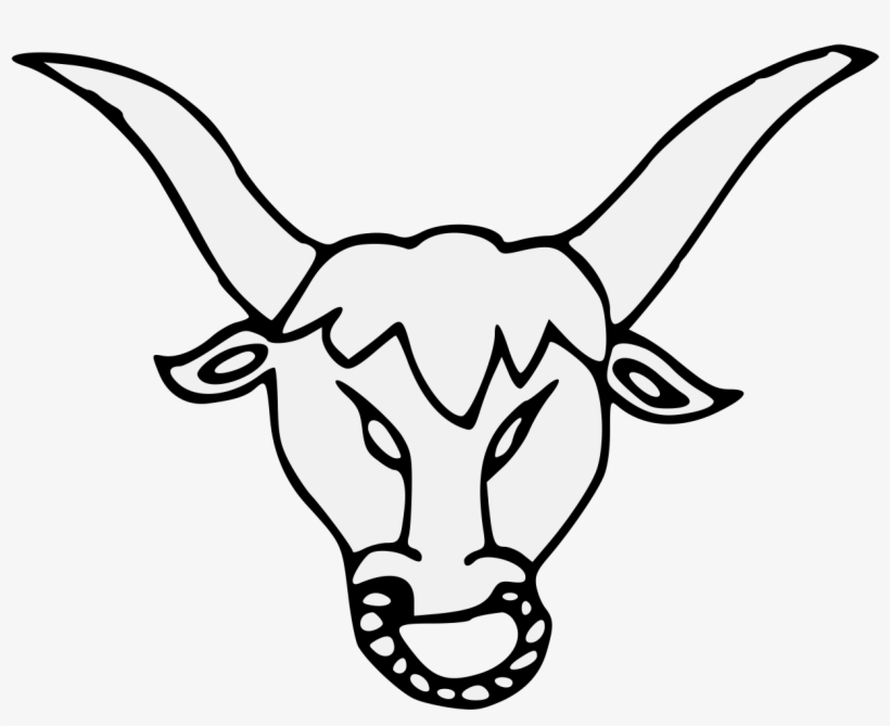 Bull's Head Cabossed Ringed - Cattle, transparent png download