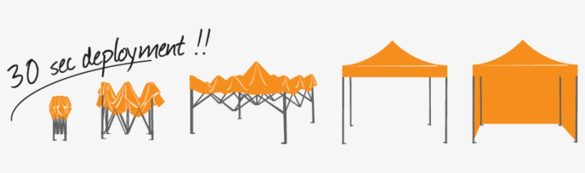 Events Canopy Tent In - Scissor Tent, transparent png download
