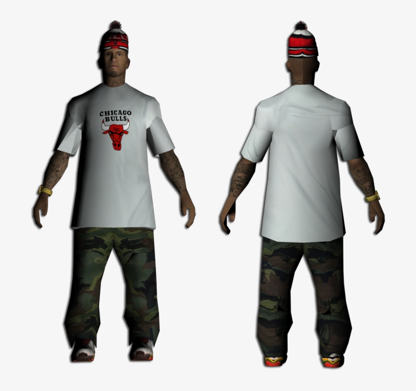 [req] Dizz Nicca's Chicago Bulls Skin, transparent png download