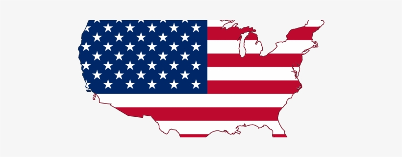 Six Dead In Flash Flood Near Utah-arizona State - Us Map With American Flag, transparent png download
