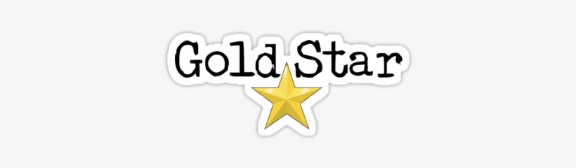Gold Star Sticker Png - Gold Star Ornament (round), transparent png download