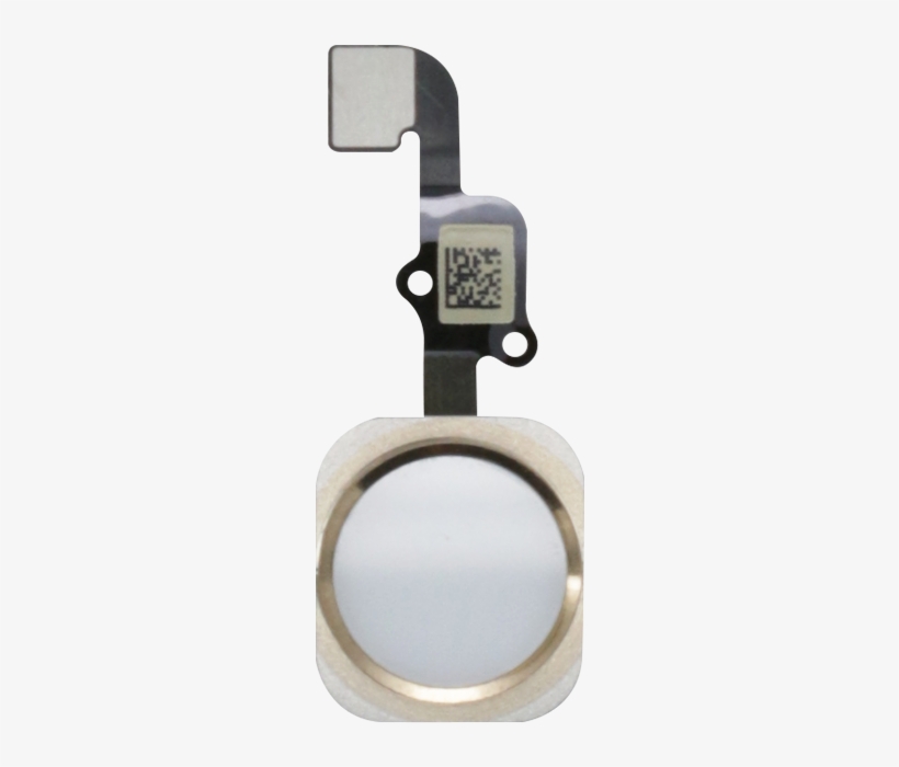 Iphone 6s 6s Plus Home Button Gold - Replacement Home Button Flex Cable Incl. Home Button, transparent png download