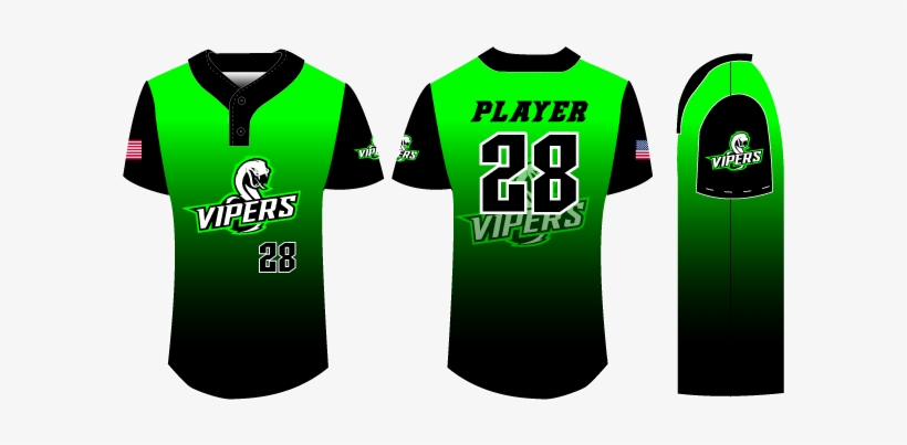 Gold Glove 2-button Baseball/softball Jersey - Baseball, transparent png download