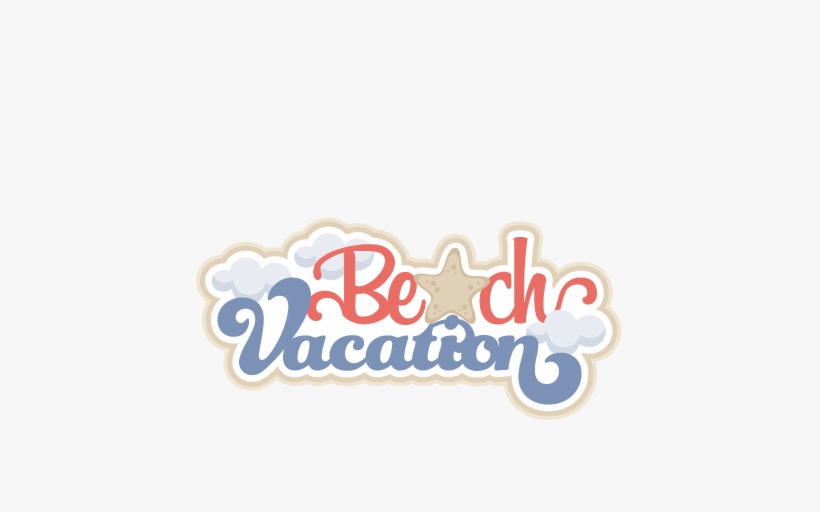 Banner Library Library Title Svg Scrapbook Cut - Scrapbook Title For Vacation, transparent png download