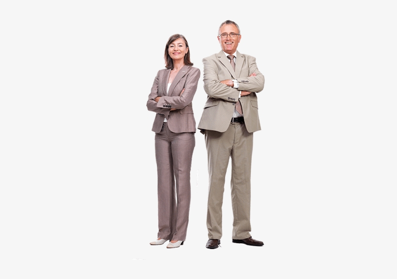 Download Course Brochure - Woman And Man Business Png, transparent png download