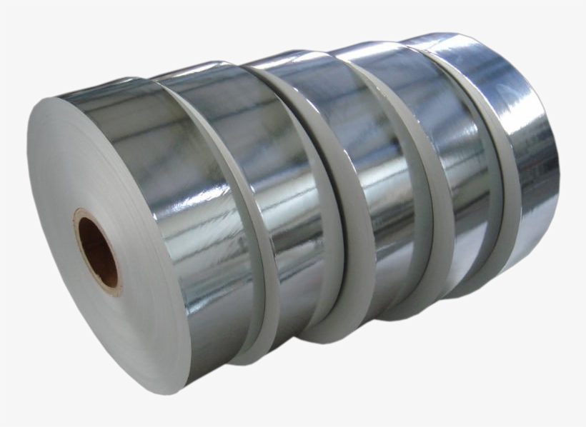 Silver Laminated Paper Rolls - Paper Plate Making Raw Material, transparent png download