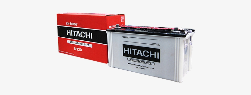 Conventional - Hitachi Battery Conventional Type, transparent png download