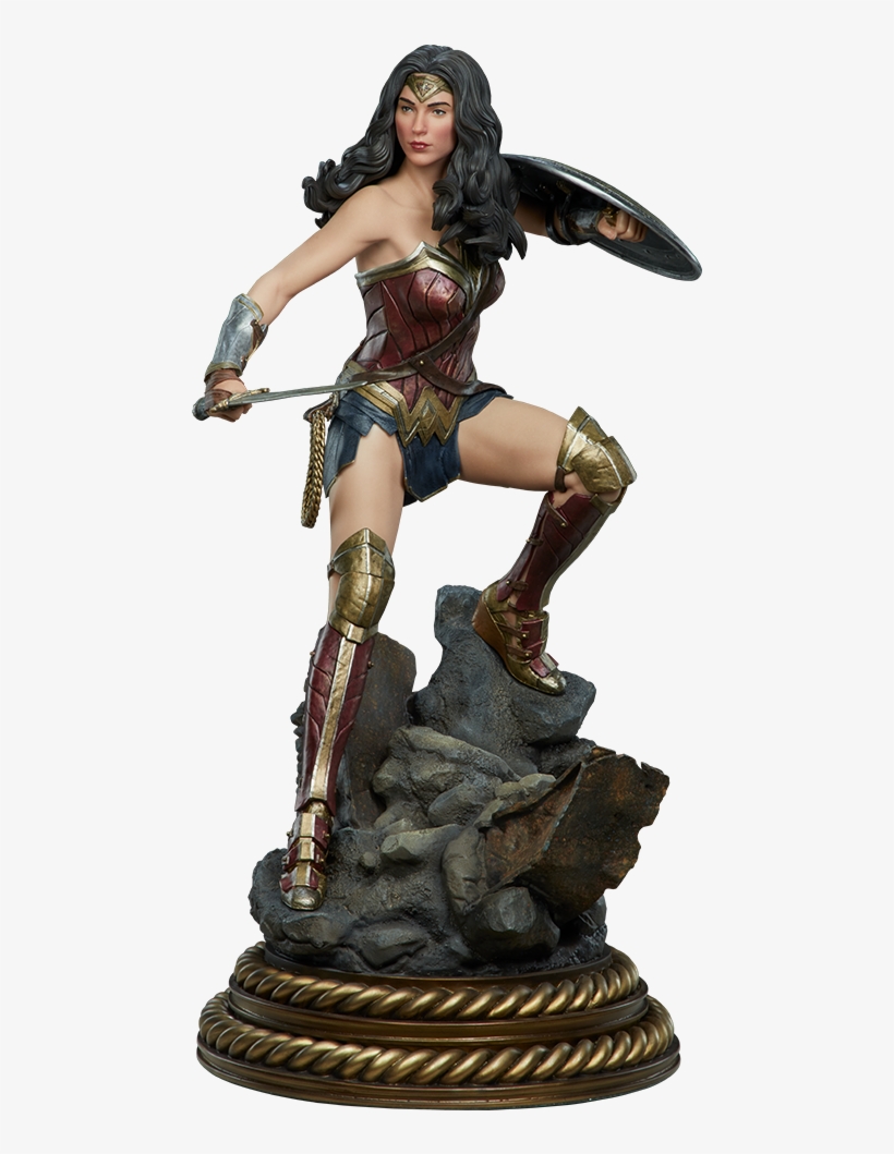 Wonder Woman Premium Format™ Figure - Batman V Superman Dawn Of Justice Wonder Woman Premium, transparent png download