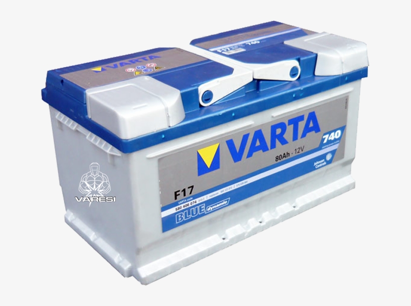 Varta Blue Dynamic 12v- 80ah D / F17 - Varta 80 Amper Akü, transparent png download