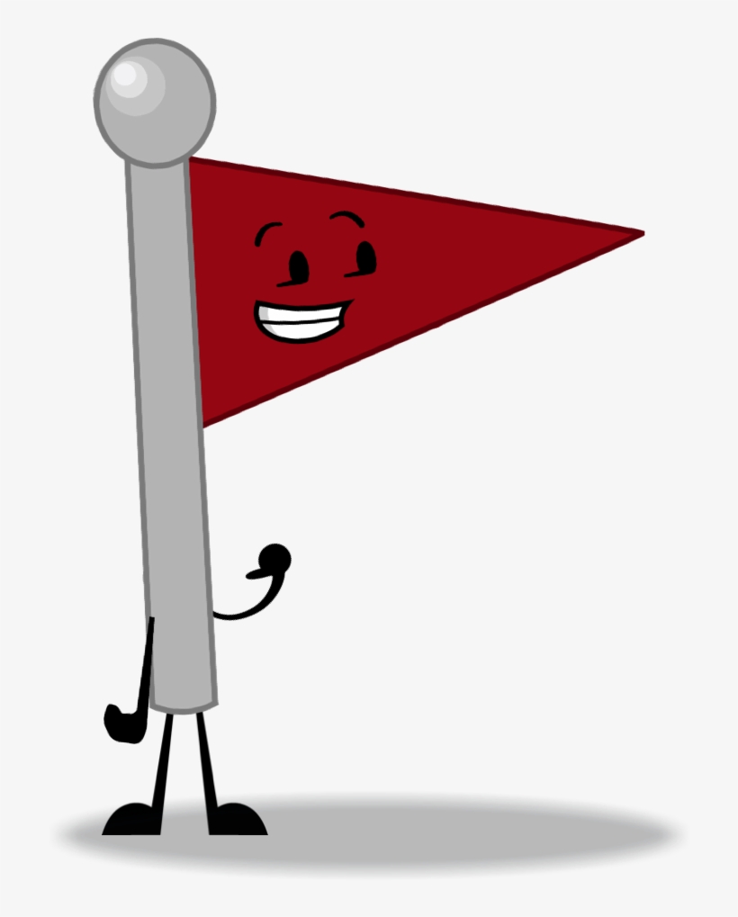 Golf Tee Flag By Flareontheflareon On Clipart Library - Cartoon, transparent png download