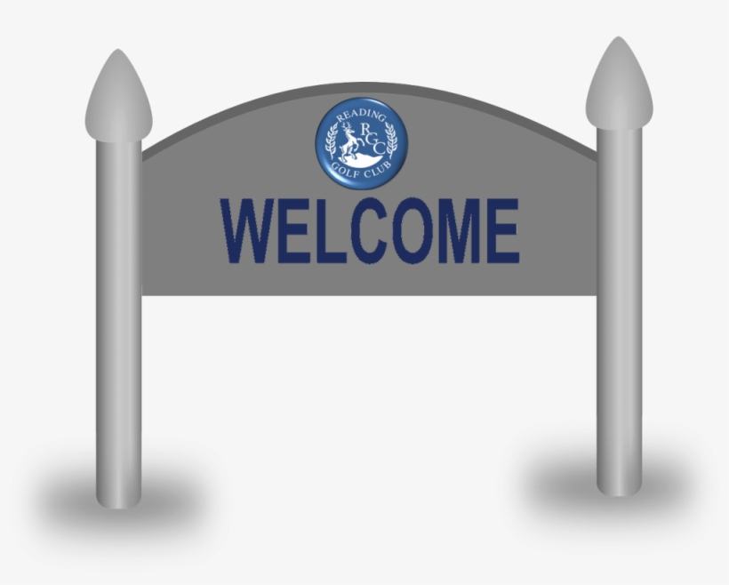 Welcome To Reading Golf Club - Clip Art, transparent png download
