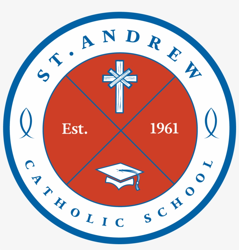 St Andrew Catholic School In Orlando - St Andrew Catholic School Logo, transparent png download