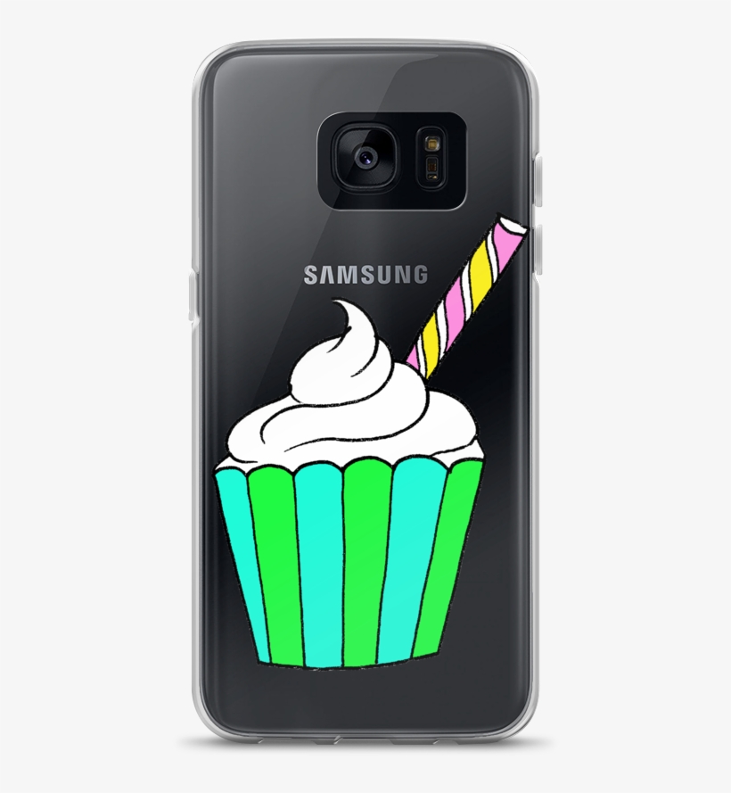 Cute Cupcake Samsung Case - Samsung, transparent png download
