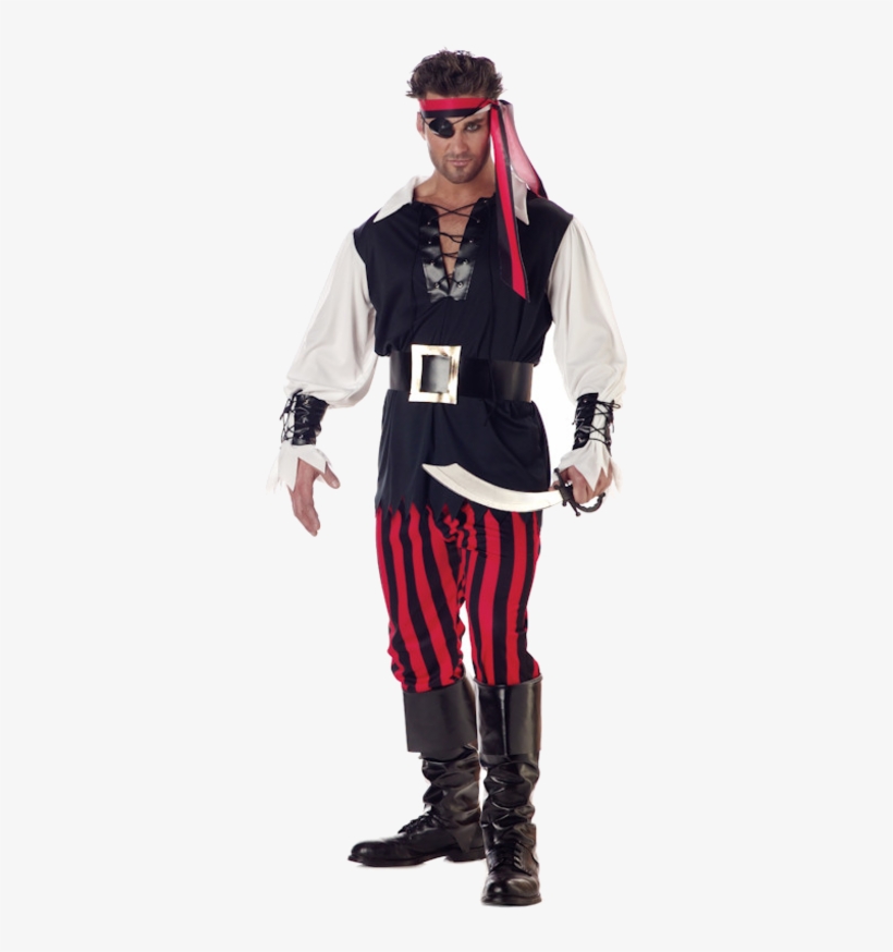 Adult Mens Cutthroat Pirate Costume - Halloween 2018 Costumes Men, transparent png download