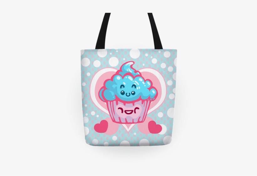 Cute Cupcake Tote - Cupcake, transparent png download