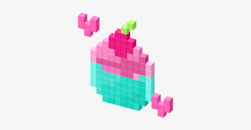 View Favicon On T-shirt - Cupcake, transparent png download