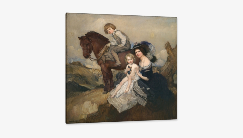 After Studying Technique With Painter Julian Ashton, - Portrait Group, transparent png download