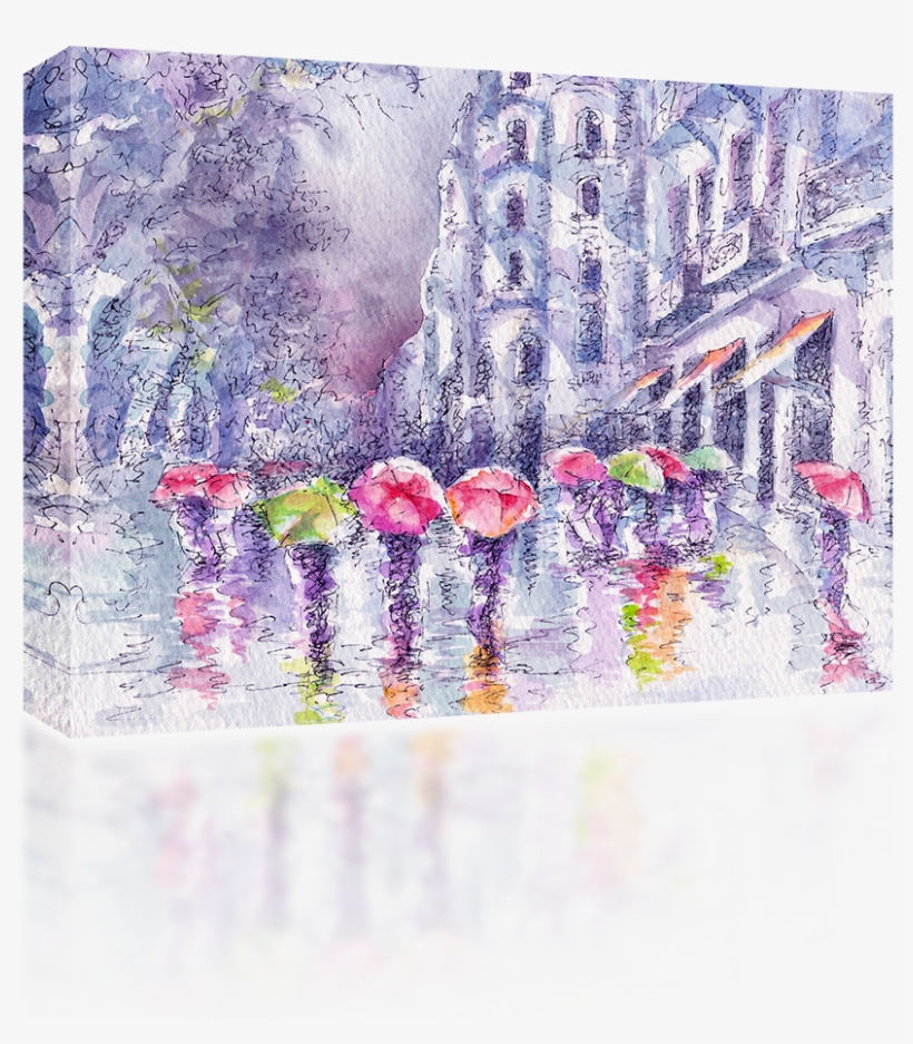 Barcelona Rain - Motif, transparent png download
