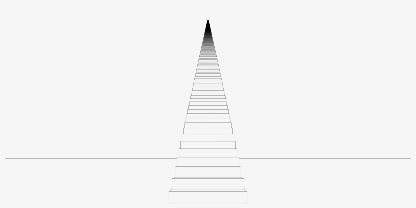 This Free Icons Png Design Of 1000 Stairs, transparent png download