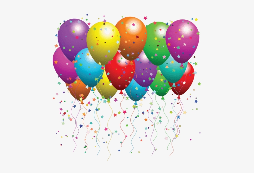 Free Png Party Sky Balloon Png Images Transparent - Birthday Balloon Graphics, transparent png download
