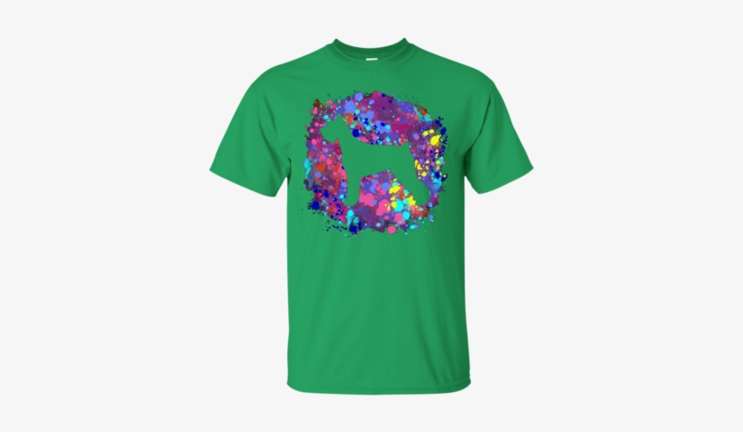 Giant Schnauzer Tshirt Graphic Dog Tee Shirt Watercolor, transparent png download