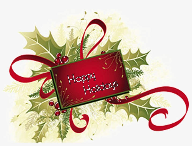 Happy Holidays Wallpaper 3d, transparent png download