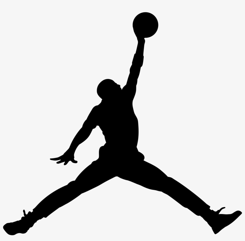 Air Jordan Logo - Jumpman Logo, transparent png download
