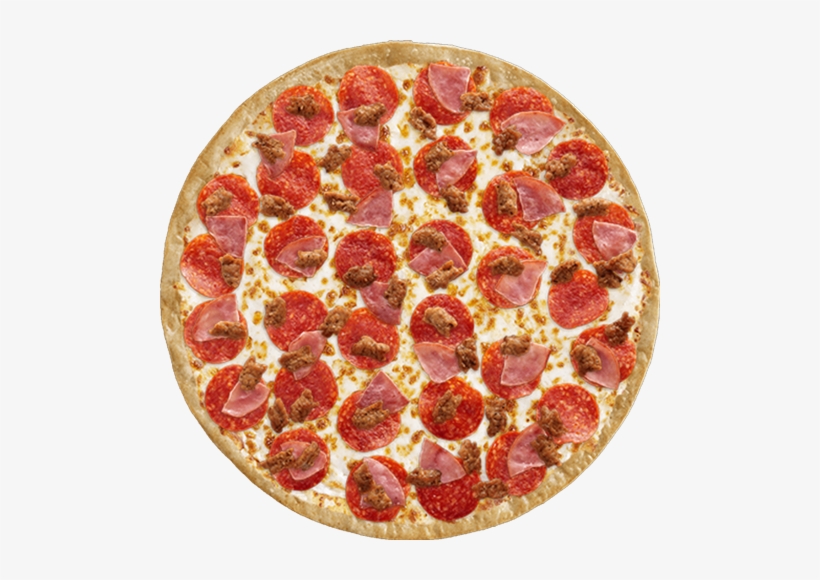Mega Meat Pizza - Pizza, transparent png download