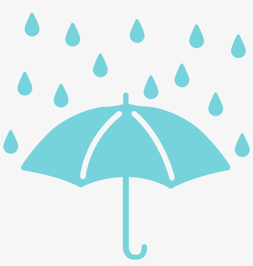 Rainy Days Camp Playland Of Redding And - Rainy Day Umbrella Clipart, transparent png download